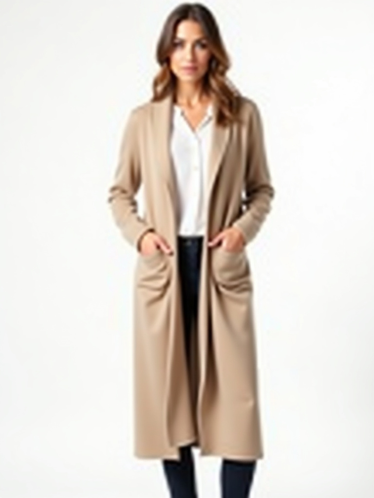 Gilet long plusieurs coloris disponibles